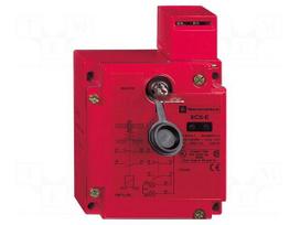 Safety switch: key operated | XCSE | NC + NO x2 | IP67 | metal | red