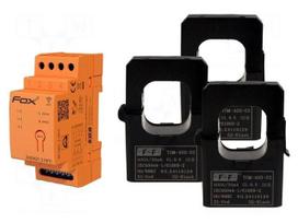 Power monitor | WIFI | for DIN rail mounting | IP20 | FOX | -20÷50°C