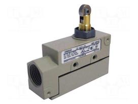 Limit switch | oblong metal roller Ø12,7mm | SPDT | 10A | max.250VAC