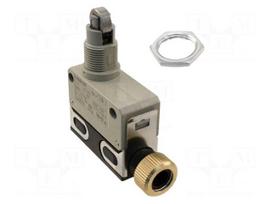 Limit switch | plunger with metal roller Ø11mm | NO + NC | 5A | IP67