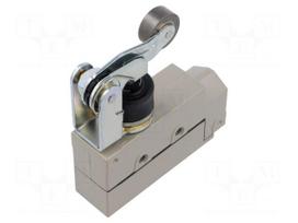 Limit switch | lever R 39,7mm, plastic roller Ø19,1mm | SPDT | 10A