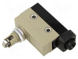 Limit switch | transversal metal roller Ø11mm | SPDT | 10A | IP67