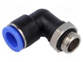 Push-in fitting | angled 90° | -0.95÷15bar | Thread: M16x1,5 | 0÷60°C