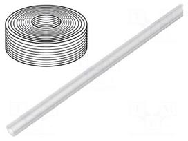 Pneumatic tubing | 10bar | L: 100m | polyurethane | Flowmatik | white