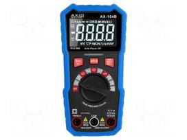 Digital multimeter | LCD | (6000) | VDC: 600mV,6V,60V,600V | 100mF