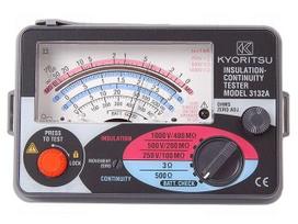 Meter: insulation resistance | VAC: 0÷600V | ±5% | 100MΩ,200MΩ,400MΩ
