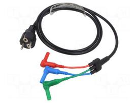 Adapter | banana 4mm plug x3