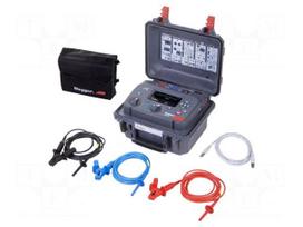 Meter: insulation resistance | LCD | VAC: 30÷660V | VDC: 30÷660V | IP65