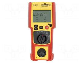 Meter: safety analyzer | LCD | VAC: 5÷270V | 50Hz | 0.1÷19.99MΩ | IP40