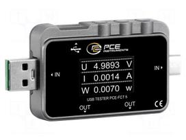 Meter: power quality analyser | LCD TFT 1,06" | VDC: 4÷24V | 0÷6.5A