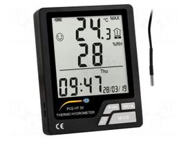 Thermo-hygrometer | -20÷60°C | 20÷99%RH | Accur: ±1°C | 0.1°C | 1%RH