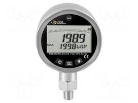 Manometer | Press.meas.range: 0÷200bar | LCD 2,5" | ±0.25% | IP56
