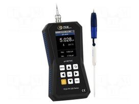 Meter: pH | LCD 2,8" | -2÷20pH,±2000mV | IP52 | Dim: 178x32x85mm