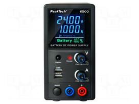 Laboratory power supply: standard | single-channel | 0÷24VDC | 0÷1A