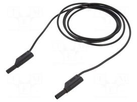 Test lead | 32A | banana plug with axial socket 4mm,both sides