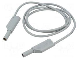 Test lead | 32A | banana plug with axial socket 4mm,both sides