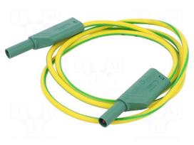 Test lead | 32A | banana plug with axial socket 4mm,both sides
