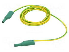 Test lead | 32A | banana plug with axial socket 4mm,both sides