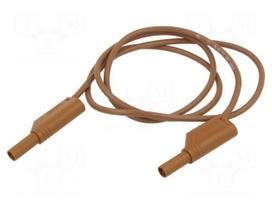 Test lead | 32A | banana plug with axial socket 4mm,both sides