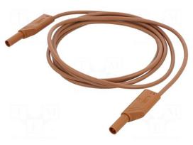 Test lead | 32A | banana plug with axial socket 4mm,both sides