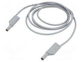 Test lead | 32A | banana plug with axial socket 4mm,both sides