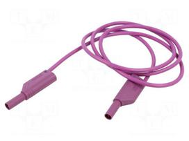 Test lead | 32A | banana plug with axial socket 4mm,both sides