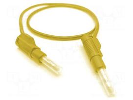 Test lead | 32A | banana plug 4mm,both sides | Urated: 600V | Len: 1m
