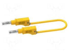 Test lead: single | 36A | banana plug 4mm,both sides | Urated: 600V