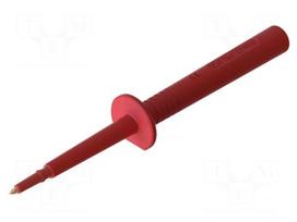 Measuring tip | 16A | red | Tip diameter: 2mm | Socket size: 4mm