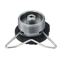 Camping Stove Adapter Cassette Gas Adapter Well Sealed for Outdoor Picnic Camping Barbecue for Long Tank Adapter with bracket