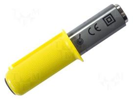 Laboratory connector: 4mm banana | socket | 1kV | 2A | yellow | 17mΩ