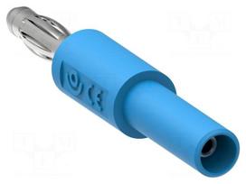 Adapter | blue | 60VDC | 10A | 53mm | Type: non-insulated | 30VAC