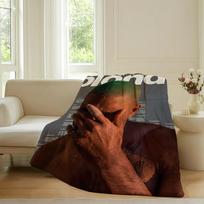 American singer F-frank O-ocean Blanket For Sofa Office Bed Plane Travel Sleep Read Relax Camping Soft And Warm 30x40in
