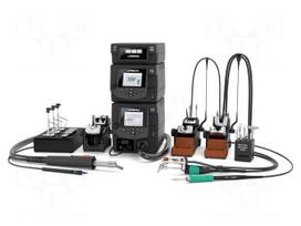 Station: service | 90÷450°C | ESD | 230VAC | 5÷50l/min | Display: LCD