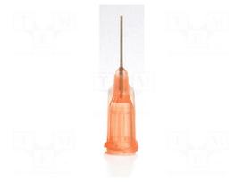 Needle: steel | 1.5" | Size: 23 | straight | Mounting: Luer Lock