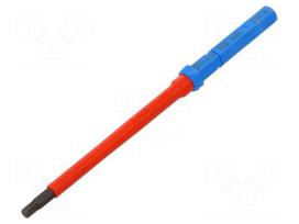 Interchangeable blade | insulated | Hex Plus key | HEX 4mm | 1kVAC