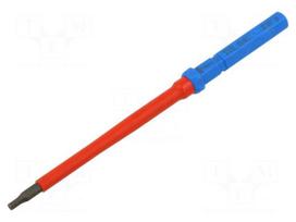 Interchangeable blade | insulated | Hex Plus key | HEX 3mm | 1kVAC