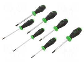 Screwdriver: standard | Torx® | T8,T20,T25,T30,T40,T10T | 7pcs.