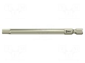 Screwdriver bit | Hex Plus key | HEX 3/16" | Socket size-inch: 1/4"