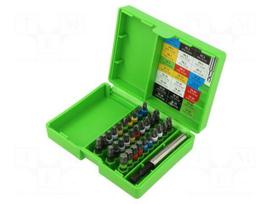 Tools set: screwdriver bits | Phillips,Pozidriv®,Torx® | 1/4"