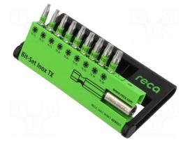 Tools set: screwdriver bits | Torx® | T10,T15,T20,T25,T30 | 1/4"