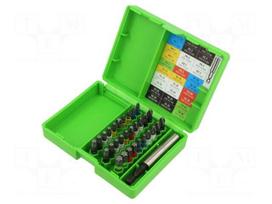 Tools set: screwdriver bits | Phillips,Pozidriv®,Torx® | 1/4"
