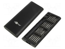 Tools set: screwdriver bits | plastic cassette | precision | 48pcs.