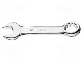 Wrench: combination spanner | double-sided | 17mm | L: 129mm
