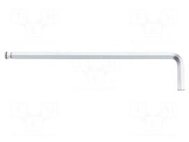 Wrench: hex key | spherical | HEX 5mm | Overall len: 163mm