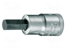Socket: hex key-bit | HEX 14mm | 1/2" | Socket bit length: 60mm