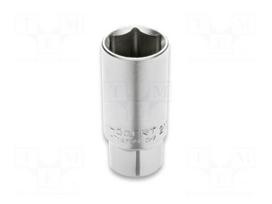 Socket: 6-angles | socket spanner | 21mm | 1/2" | for spark plugs