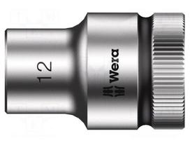 Socket: 6-angles | socket spanner | HEX 12mm | 1/2" | Zyklop