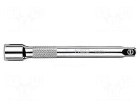 Extension | 3/8" | Chrom-vanadium steel | 125mm