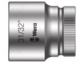 Socket: 6-angles | socket spanner | HEX 31/32" | 1/2" | 37mm | Zyklop